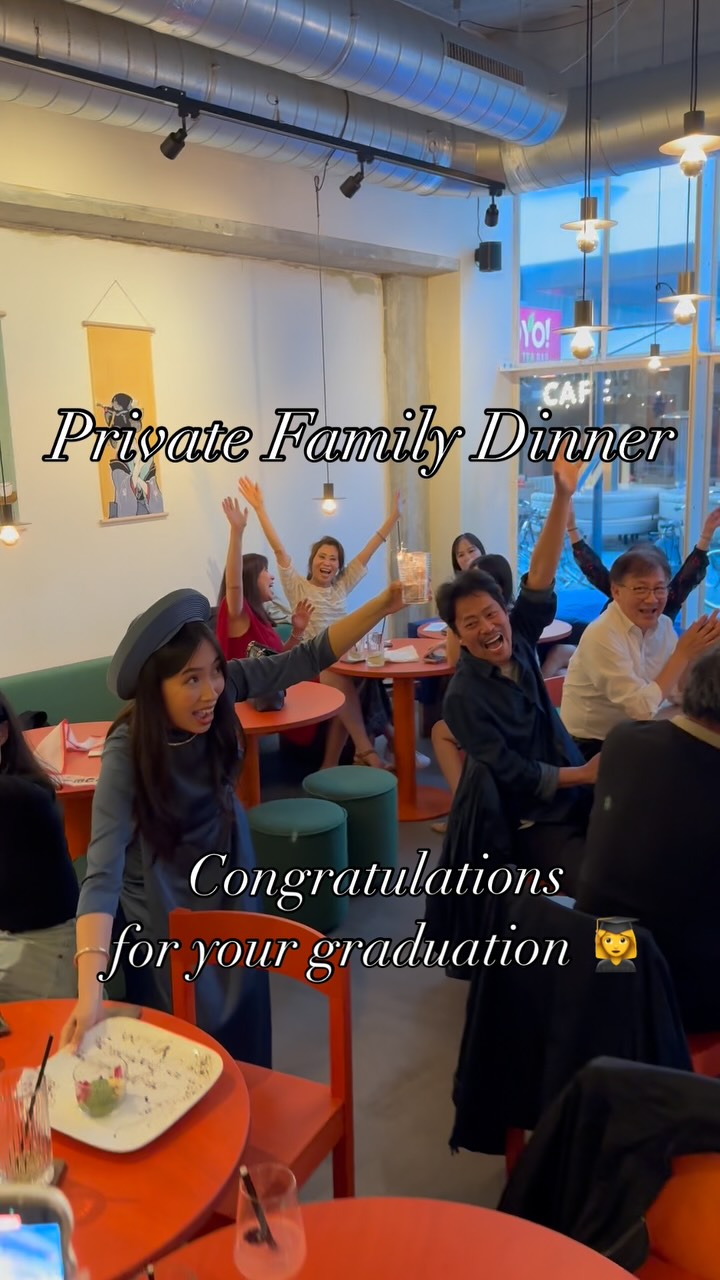 Private Dinner

Eat well Play well
Thank you for choosing SHIN to celebrate your graduation👩‍🎓that was really memorable time❤️wishing you all the best this memories makes you stronger for your future career☺️

#japaneserestaurant 
#japanesecuisine 
#japaneseculture 
#privateparty 
#privatedriver 
#party