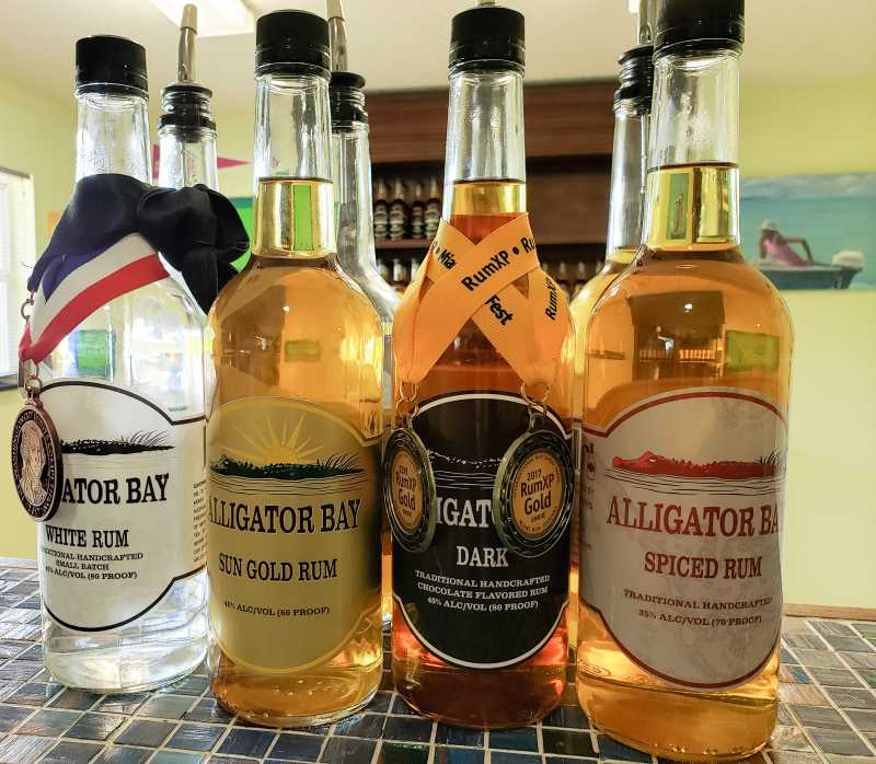 Bottles of Rum